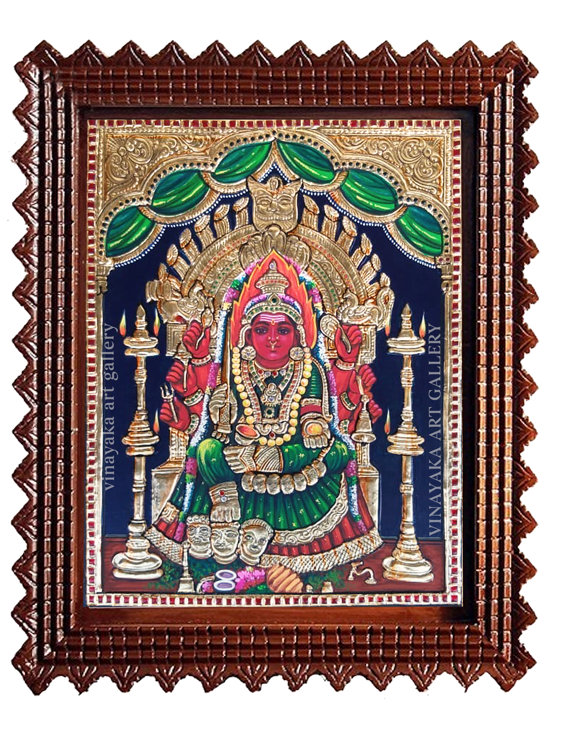 Family God Tanjore Painting - Customised