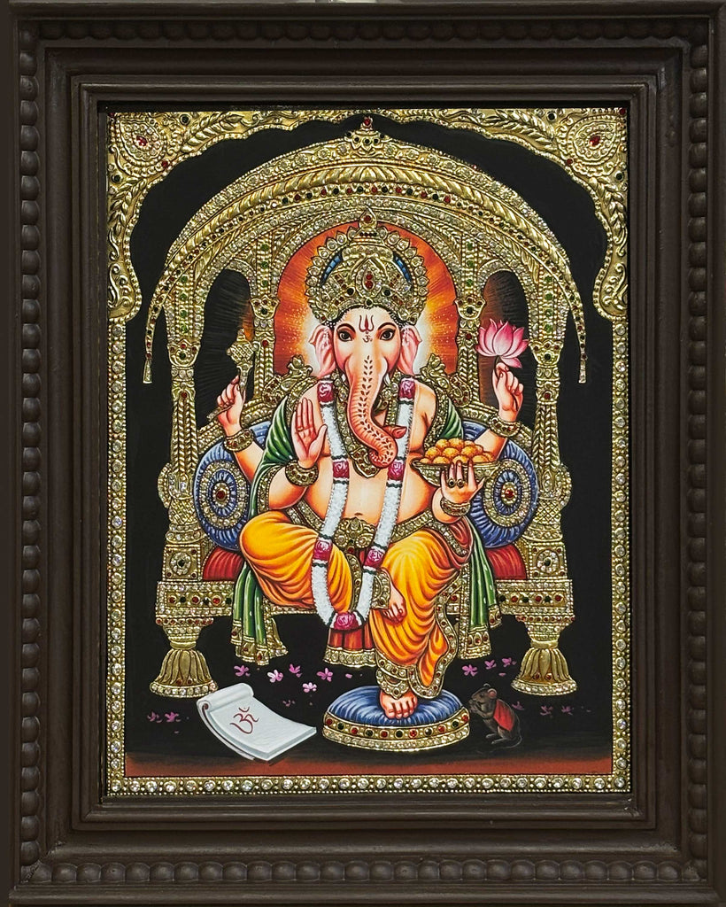 Special Ganesh | Tanjore Painting | Vinayaka Art Gallery | Buy Online