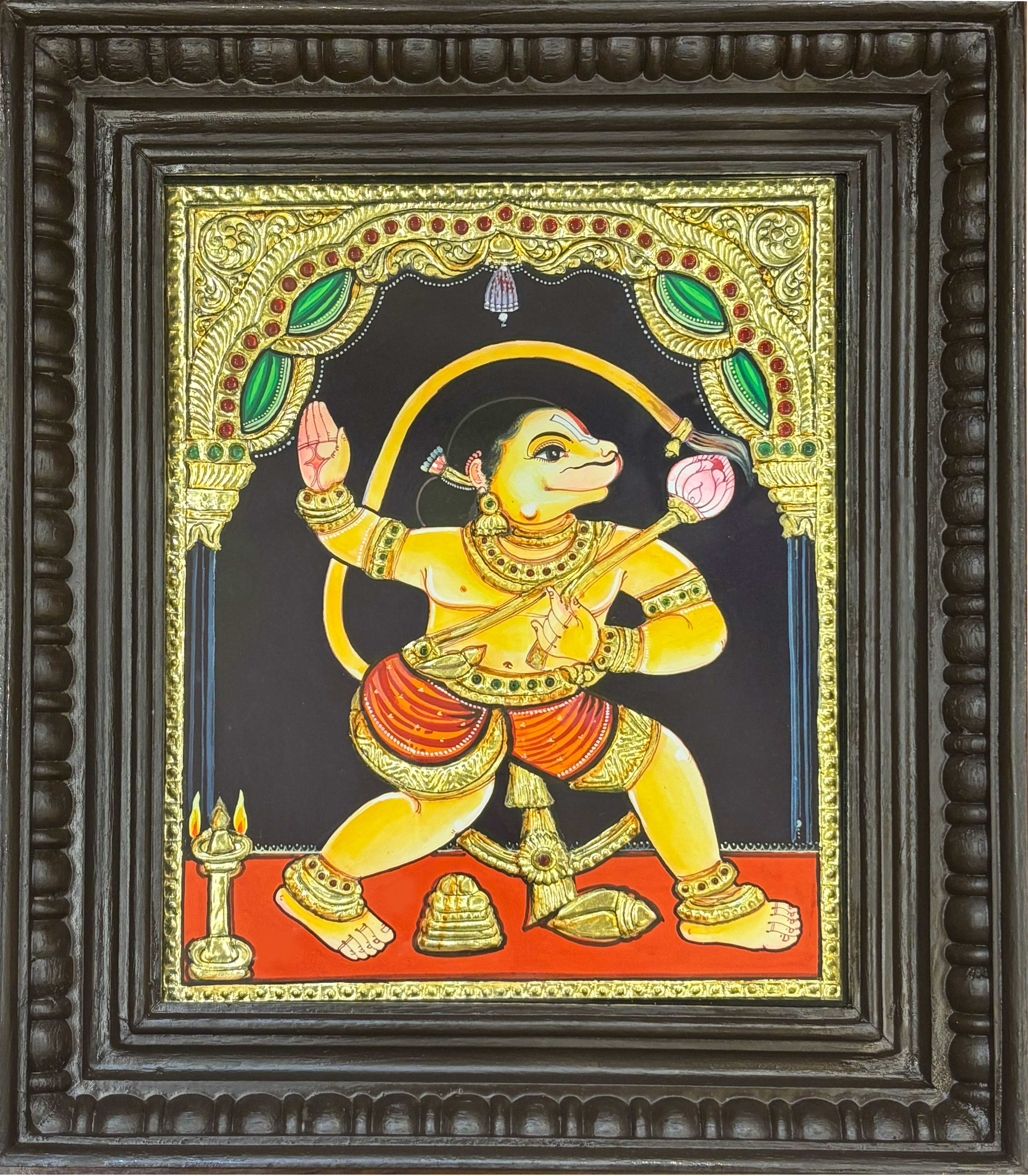 Hanuman Tanjore Painting