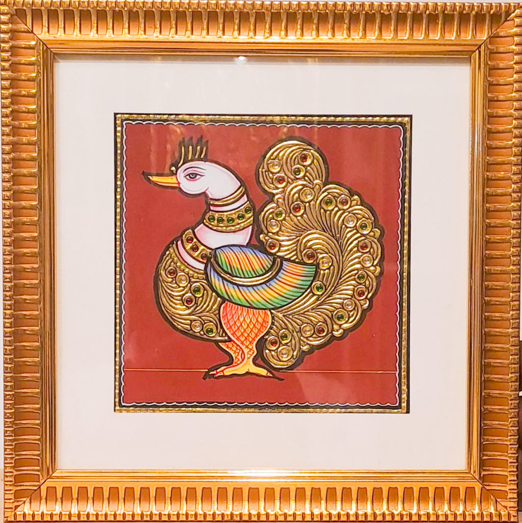 Annam Tanjore Painting  | Ready to Ship | Same Day Delivery | Gifting