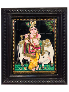 Krishna with Cow | Ready to Ship | Same Day Delivery