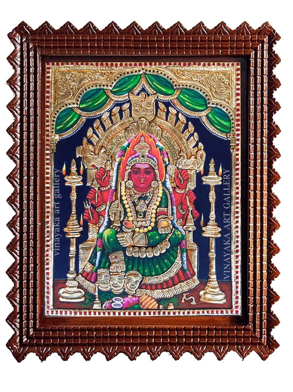Family God Tanjore Painting - Customised