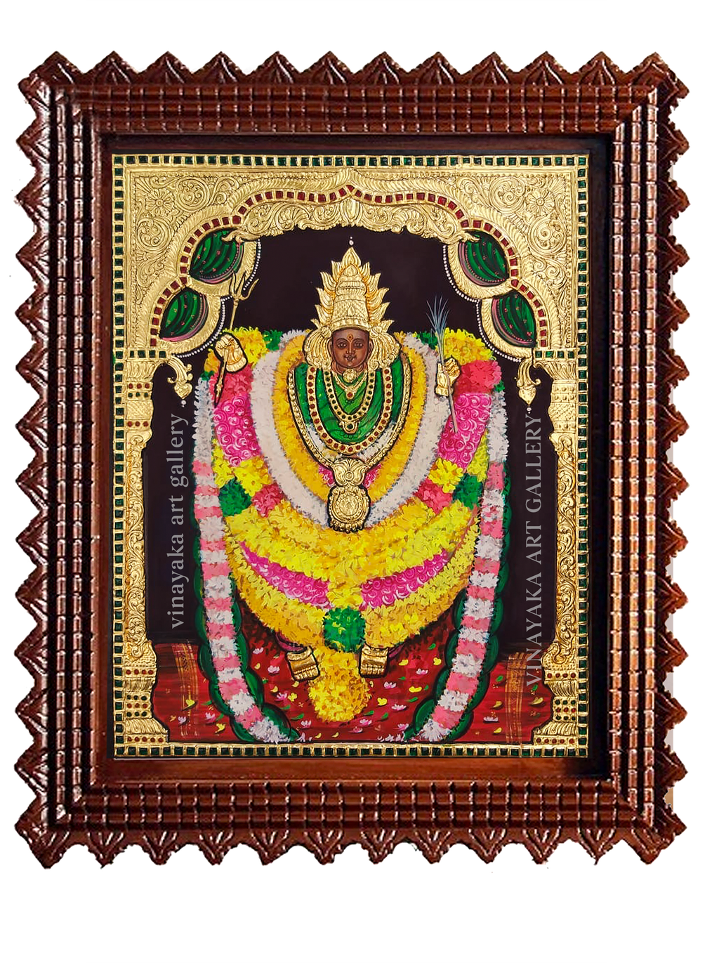 Kula Deivam Tanjore Painting-Customised